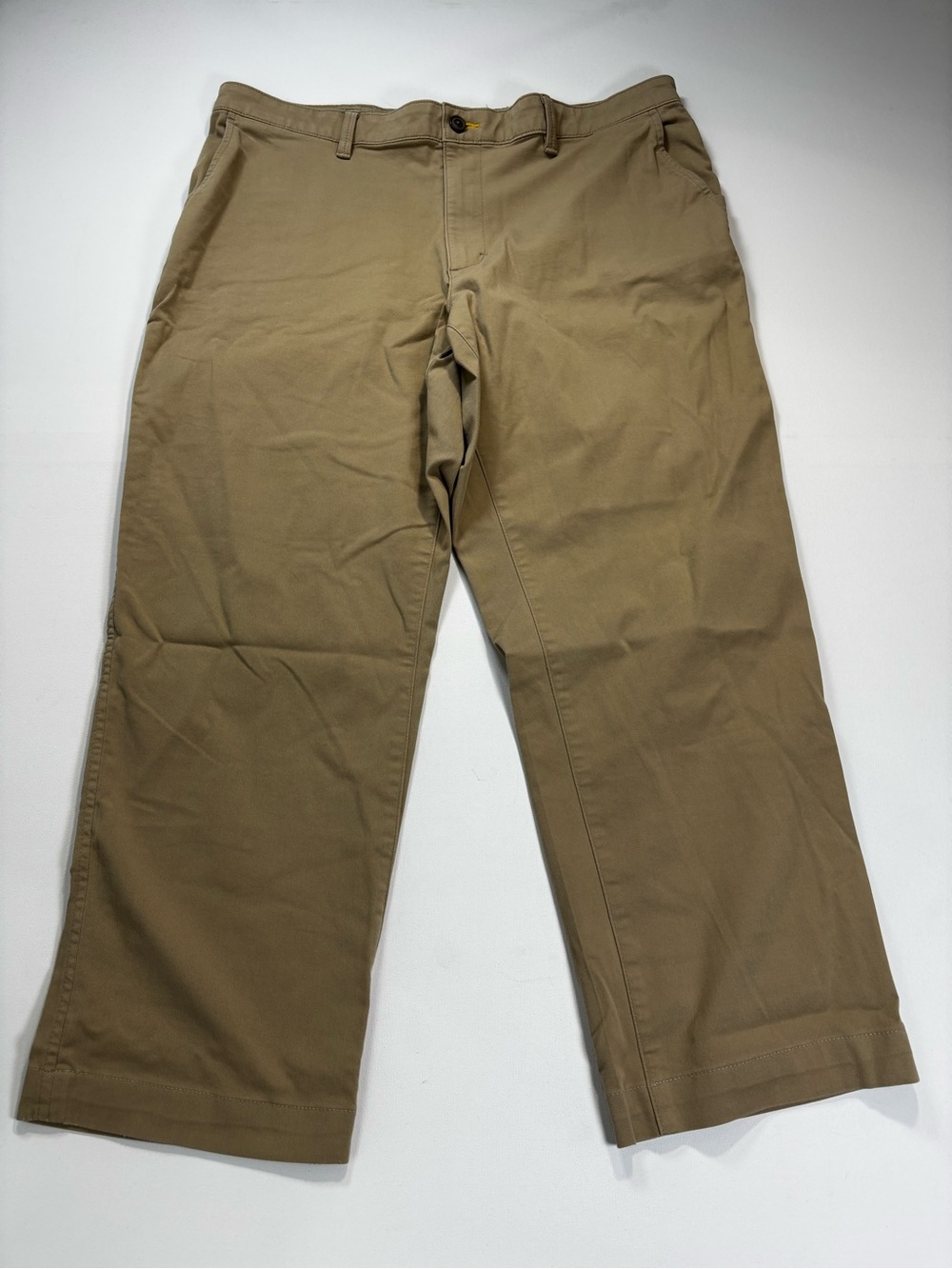 L.L. Bean Men's Khaki Straight-Leg Chinos